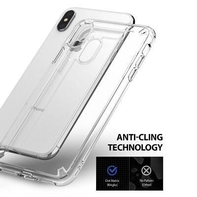 Защитный бампер Ringke Fusion Series прозрачный для Apple iPhone XS Max(2)