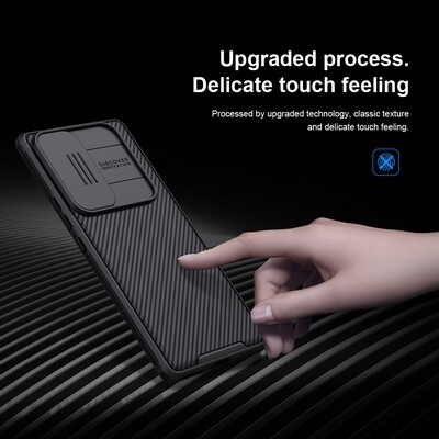 Чехол-накладка Nillkin CamShield Pro Синяя для Huawei Honor 70(6)