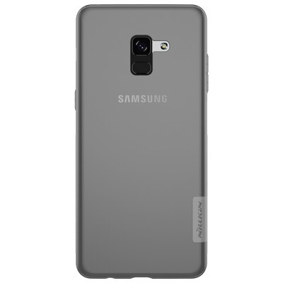 Силиконовый чехол Nillkin Nature TPU Case Grey (Серый) для Samsung A530F Galaxy A8 (2018)(1)