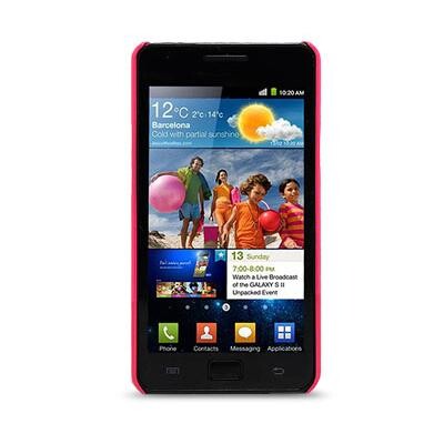 Пластиковый чехол накладка Melkco Formula Cover Pink для Samsung i9100 Galaxy S2(2)