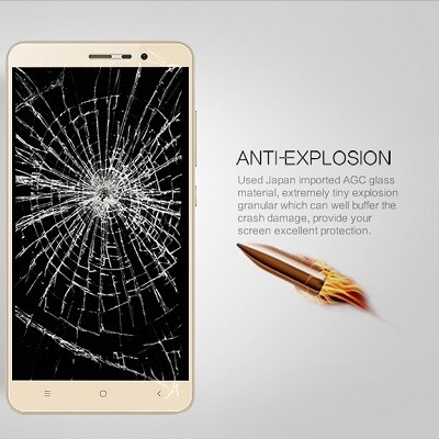 Противоударное защитное стекло Full Screen Cover 0.3m черное для Asus ZenFone Max M1 ZB555KL(4)