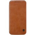 Кожаный чехол Nillkin Qin Leather Case Brown для Motorola Moto G4(#1)