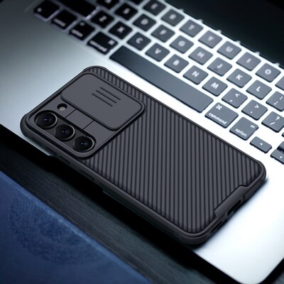 Чехол-накладка Nillkin CamShield Pro Черная для Samsung Galaxy S23(4)