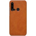 Кожаный чехол Nillkin Qin Leather Case Коричневый для Huawei P20 Lite 2019 (Nova 5i)(#2)