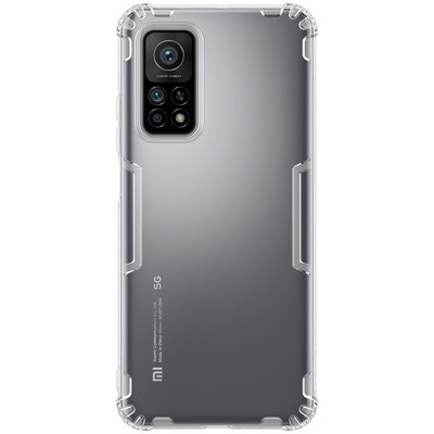 Силиконовый чехол Nillkin Nature TPU Case Прозрачный для Xiaomi Mi10T (Mi10T Pro)(1)