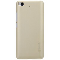 Пластиковый чехол с пленкой Nillkin Super Frosted Shield Gold для Xiaomi Mi5S