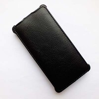 Кожаный чехол Armor Case Black для Sony Xperia M2 Dual S50h