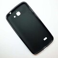 Силиконовый чехол Becolor Black Mat для Huawei Ascend G730(#2)
