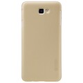 Пластиковый чехол с пленкой Nillkin Super Frosted Shield Gold для Samsung J7 Prime(#1)