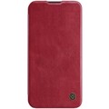 Кожаный чехол Nillkin Qin Pro Leather Case Красный для Apple iPhone 14 Pro(#1)