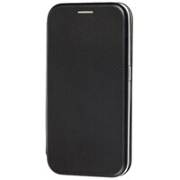 Чехол-книга на основе из силикона Book Case черный для Samsung Galaxy A01