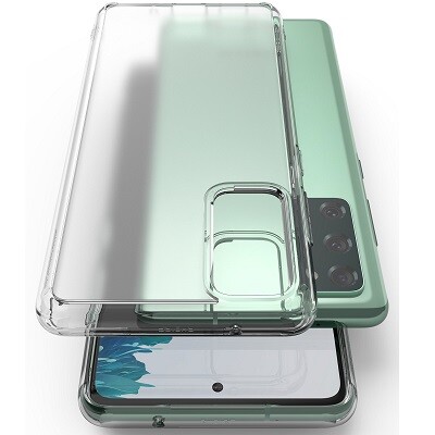 Чехол бампер Ringke Fusion Series прозрачный для Samsung Galaxy S20 FE(2)