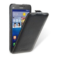 Кожаный чехол Melkco Leather Case Black LC для Huawei Ascend G620