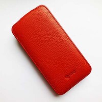 Кожаный чехол Sipo V Series Red для Samsung G800F Galaxy S5 mini
