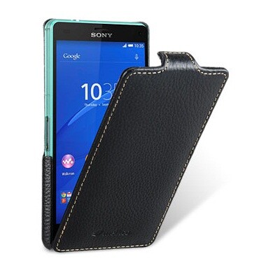Кожаный чехол Melkco Leather Case Black LC для Sony Xperia Z3 Compact(1)