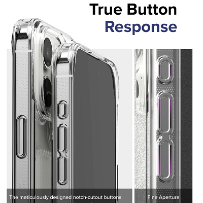 Защитный чехол TPU+PC Magic Mask Air Bairrer прозрачный для Apple iPhone 16 Pro Max(7)