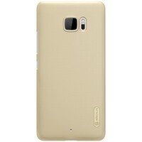 Пластиковый чехол с пленкой Nillkin Super Frosted Shield Gold для HTC U Ultra