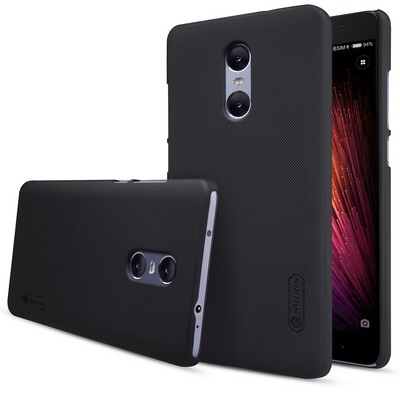 Пластиковый чехол с пленкой Nillkin Super Frosted Shield Black для Xiaomi RedMi Pro(3)