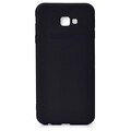 Силиконовый чехол TPU Matte Case 1mm черный для Samsung J4 Plus (2018)(#1)