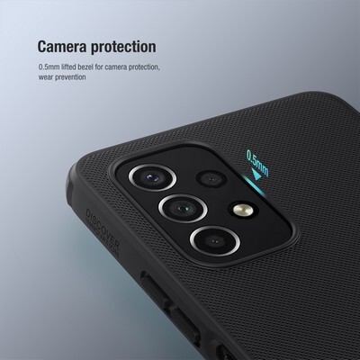 Пластиковый чехол Nillkin Super Frosted Shield Pro Зеленый для Samsung Galaxy A53(5)