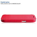 Кожаный чехол книжка HOCO Crystal leather Case Pink для Samsung i8552 Galaxy Win Duos(#4)