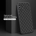 Защитный чехол Nillkin Synthetic Fiber-Plaid Черный для Apple iPhone Xs(#4)