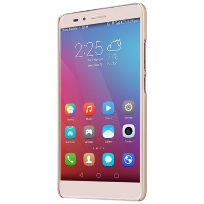 Пластиковый чехол с пленкой Nillkin Super Frosted Shield Gold для Huawei GR5/ Honor 5X(2)