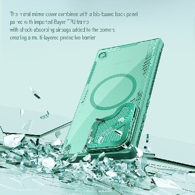 Магнитная накладка Nillkin Iceblade Prop Magnetic Case Черная для Samsung Galaxy S24 Ultra(6)