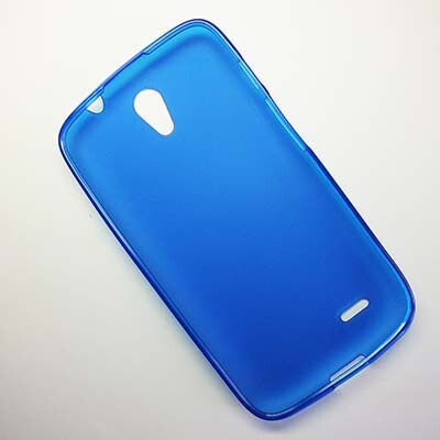 Силиконовый чехол Becolor Blue Mat для Huawei Ascend G700(2)