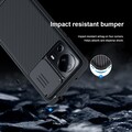 Чехол-накладка Nillkin CamShield Pro Черная для Xiaomi 13 Lite(#6)