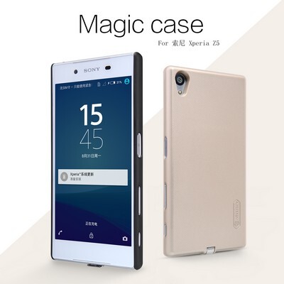 Чехол с модулем беспроводной зарядки Nillkin Magic Case Black для Sony Xperia Z5(4)