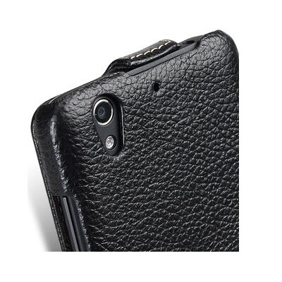 Кожаный чехол Melkco Leather Case Black LC для Huawei Ascend G630(4)