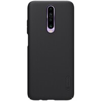 Пластиковый чехол с подставкой Nillkin Super Frosted Shield Черный для Xiaomi Redmi K30 (Poco X2)