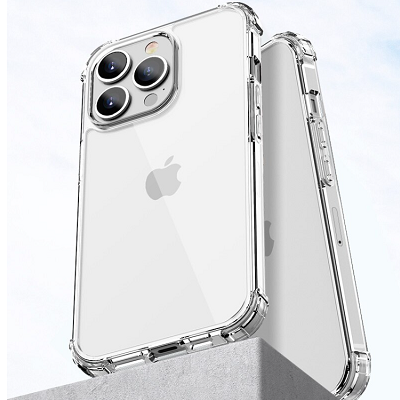 Противоударный чехол Ipaky Crystal Bumper Case прозрачный для Apple iPhone 13(3)