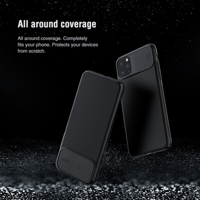 Чехол-накладка Nillkin CamShield черная для Apple iPhone 11 Pro Max(10)