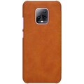 Кожаный чехол Nillkin Qin Leather Case Коричневый для Xiaomi Redmi 10X 5G ( 10X Pro 5G)(#2)