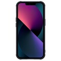 Силиконовая накладка Nillkin CamShield Leather Case Черная для Apple iPhone 13(#2)