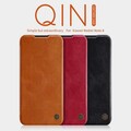 Кожаный чехол Nillkin Qin Leather Case Черный для Xiaomi Redmi Note 8/ Redmi Note 8 2021(#5)
