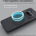Пластиковый чехол с пластиной Magsafe Nillkin Super Frosted Shield Pro Magnetic Case Черный для Nothing Phone 3a(#8)