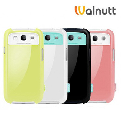 Пластиковый чехол Zenus Walnutt milk bar Series Real Black для Samsung i9300 Galaxy S3(2)