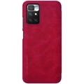 Кожаный чехол Nillkin Qin Leather Case Красный для Xiaomi Redmi 10 / Redmi 10 2022(#2)