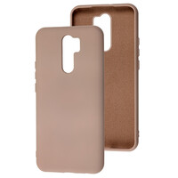 Силиконовый чехол Silicone Case светло-розовый для Xiaomi Redmi 9