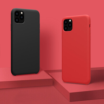 Силиконовый чехол-накладка Nillkin Flex PURE синий для Apple iPhone 11 Pro Max(10)