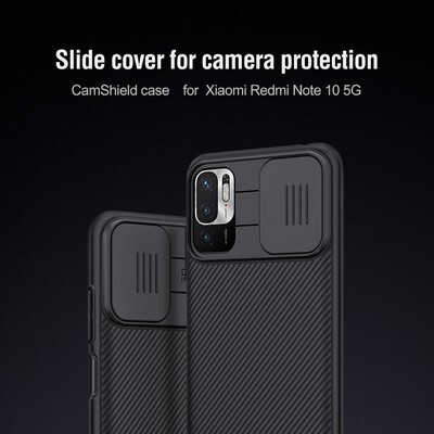 Чехол-накладка Nillkin CamShield Синяя для Xiaomi Poco M3 Pro(6)