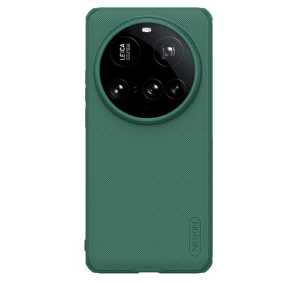 Пластиковый чехол с пластиной Magsafe Nillkin Super Frosted Shield Pro Magnetic Case Зеленый для Xiaomi 15 Ultra(1)