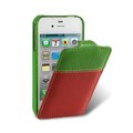 Кожаный чехол-книга Melkco Premium Case The Nations Portugal для Apple iPhone 4/4S(#1)