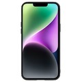Силиконовая накладка c пластиной MagSafe Nillkin CamShield Leather Case S Черная для Apple iPhone 14(#2)