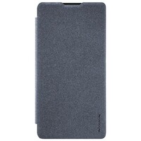 Полиуретановый чехол книга Nillkin Sparkle Leather Case Black для Xiaomi Mi MIX 2