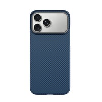 Кевларовый чехол WiWU DCC-208 ARAMID ARMOR Magnetic Case 600D Aramid Fiber Slim синий для Apple iPhone 17 Pro Max