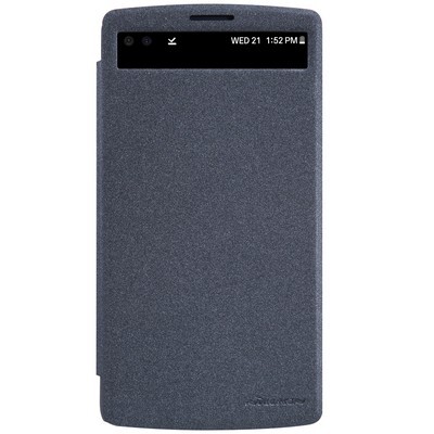 Полиуретановый чехол Nillkin Sparkle Leather Case Black для LG V10(1)